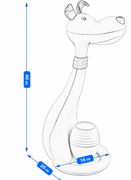 ArtJum Stolová lampa PSÍK