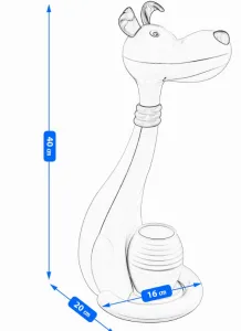 ArtJum Stolová lampa PSÍK