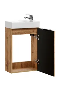 ArtCom Kúpeľňová skrinka s umývadlom ADEL Oak U40/1 | 40 cm