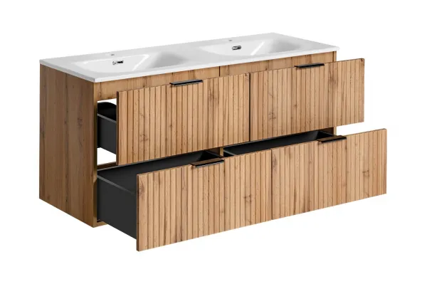ArtCom Kúpeľňová skrinka s umývadlom ADEL Oak U120/1 | 120 cm