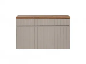 ArtCom Kúpeľňová skrinka s doskou ICONIC Cashmere D80/1 | 80 cm