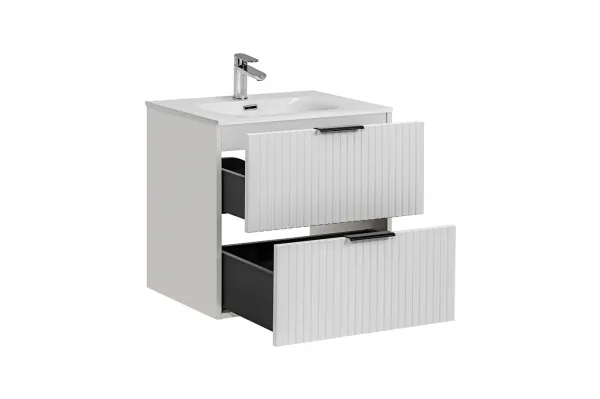 ArtCom Kúpeľňová skrinka s umývadlom ADEL White U80/1 | 80 cm