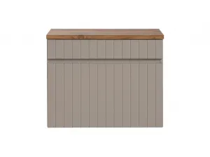 ArtCom Kúpeľňová skrinka s doskou ICONIC Cashmere D60/1 | 60 cm