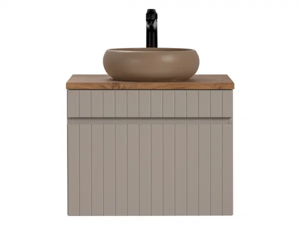 ArtCom Kúpeľňová skrinka s umývadlom a doskou ICONIC Cashmere DU60/1 | 60 cm