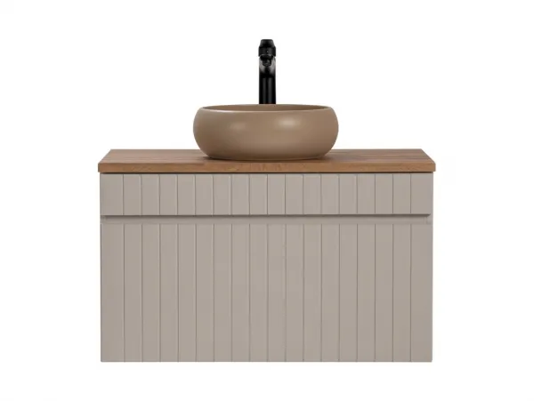 ArtCom Kúpeľňová skrinka s umývadlom a doskou ICONIC Cashmere DU80/1 | 80 cm