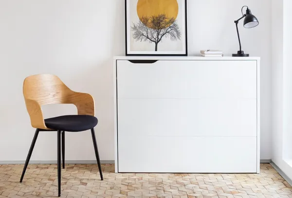 Dig-net nábytok Posuvný stôl Lenart WORK CONCEPT CW-2P slim | pravá Farba: Biela