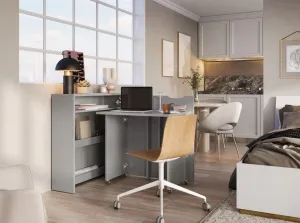 Dig-net nábytok Posuvný stôl Lenart WORK CONCEPT CW-2P slim | pravá Farba: Biela