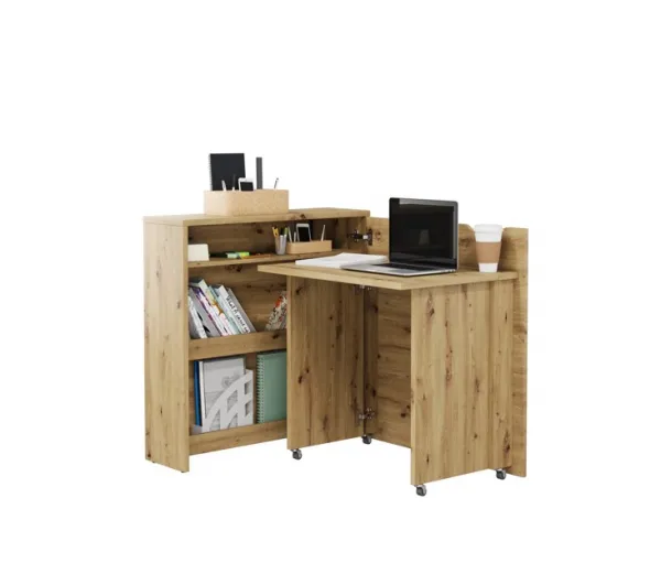 Dig-net nábytok Posuvný stôl Lenart WORK CONCEPT CW-2P slim | pravá Farba: Biela