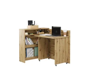 Dig-net nábytok Posuvný stôl Lenart WORK CONCEPT CW-2P slim | pravá Farba: Biela