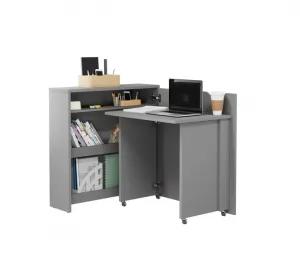 Dig-net nábytok Posuvný stôl Lenart WORK CONCEPT CW-2P slim | pravá Farba: Biela
