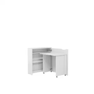 Dig-net nábytok Posuvný stôl Lenart WORK CONCEPT CW-2P slim | pravá Farba: Biela