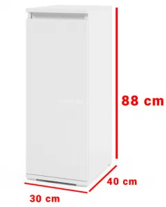 ArtPK Predsieň AMY 24 | biela so zrkadlom