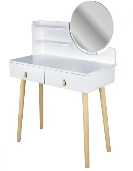 ArtJum Toaletný stolík SCANDI 3 biela | CM-989276