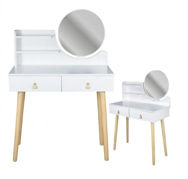 ArtJum Toaletný stolík SCANDI 3 biela | CM-989276
