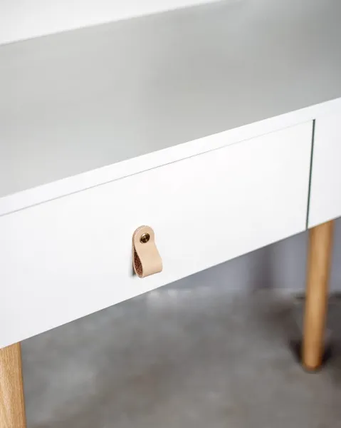 ArtJum Toaletný stolík SCANDI 3 biela | CM-989276