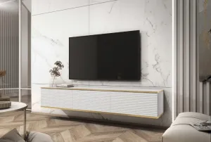 ArtPS TV stolík BIJOU MDF175 | závesný Farba: Biela