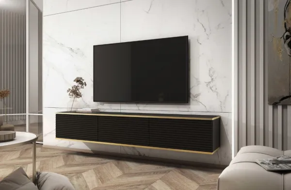ArtPS TV stolík BIJOU MDF175 | závesný Farba: Biela