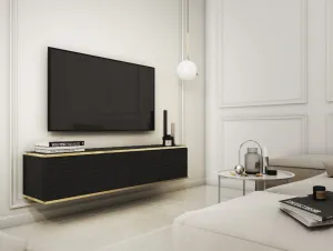 ArtPS TV stolík BIJOU MDF135 | závesný Farba: Biela