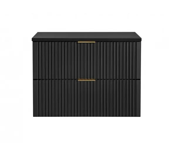 ArtCom Doska pod umývadlo ADEL Black | čierna Typ: Doska 80 cm / 89-80