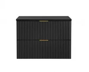 ArtCom Doska pod umývadlo ADEL Black | čierna Typ: Doska 80 cm / 89-80