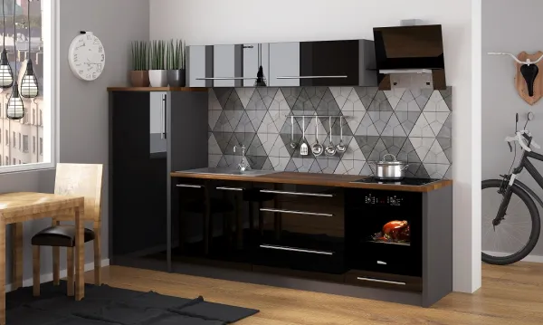 ArtExt Dvierka na umývačku riadu PLATINIUM | ZM 60 Farba korpusu: Grey