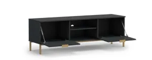 ArtGiB TV stolík PULA PL-07 | čierna RTV2D