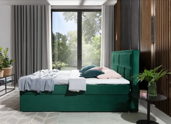 ArtElta Manželská posteľ MERON Boxspring | 140 x 200 cm Farba: Soft 17