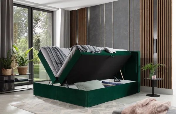 ArtElta Manželská posteľ MERON Boxspring | 140 x 200 cm Farba: Soft 17