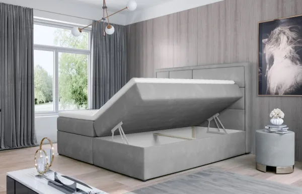 ArtElta Manželská posteľ MERON Boxspring | 140 x 200 cm Farba: Soft 17