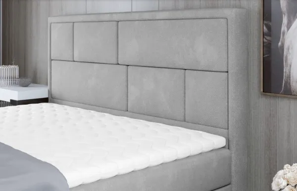 ArtElta Manželská posteľ MERON Boxspring | 140 x 200 cm Farba: Soft 17
