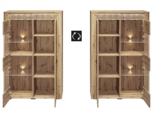 ArtMLM Vitrína LEWIS 05 s LED osvetlením