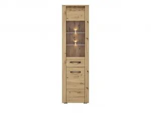 ArtMLM Vitrína LEWIS 03 s LED osvetlením