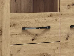 ArtMLM Vitrína LEWIS 04 s LED osvetlením