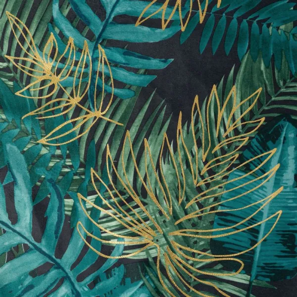 ArtFir Zatemňovací záves DAVOS  P | čierna/zelená 140 x 270 cm