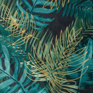 ArtFir Zatemňovací záves DAVOS  P | čierna/zelená 140 x 270 cm