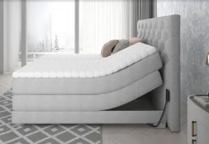 ArtElta Manželská polohovateľná posteľ CLOVER Boxspring | 140 x 200 cm farebné prevedenie: Monolith 77