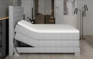 ArtElta Manželská polohovateľná posteľ CLOVER Boxspring | 140 x 200 cm farebné prevedenie: Monolith 77