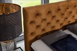 ArtElta Manželská polohovateľná posteľ CLOVER Boxspring | 140 x 200 cm farebné prevedenie: Monolith 77