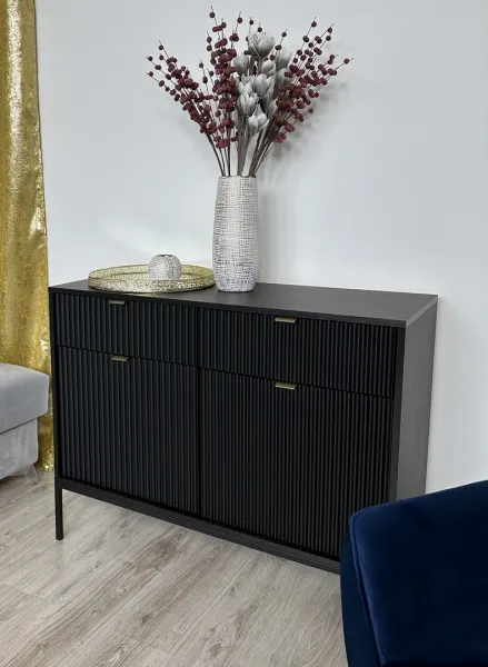 ArtPS Komoda MONA KSZ-104 | čierna