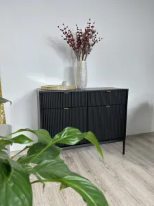 ArtPS Komoda MONA KSZ-104 | čierna