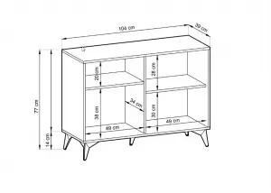 ArtPS Komoda MADONNA K104
