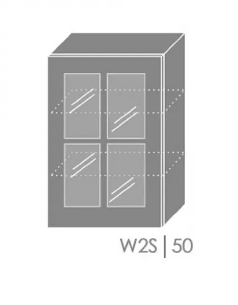 ArtExt Kuchynská skrinka horná, W2S/50 Forli Farba korpusu: Grey