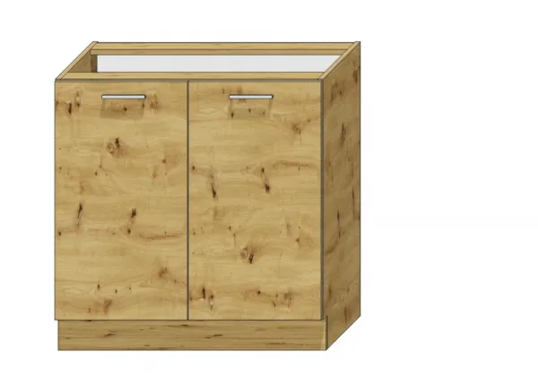 Artstolk Kuchynská linka MELA II | dub artisan 2,4 m