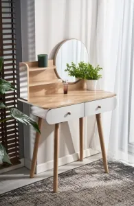 ArtJum Toaletný stolík SCANDI natural | CM-891937