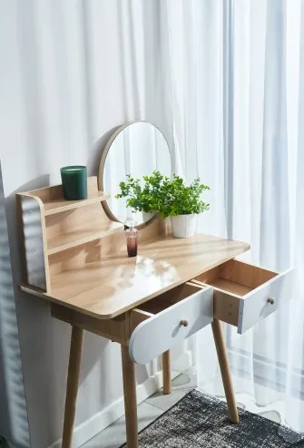 ArtJum Toaletný stolík SCANDI natural | CM-891937