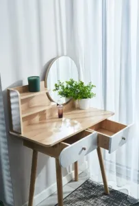 ArtJum Toaletný stolík SCANDI natural | CM-891937
