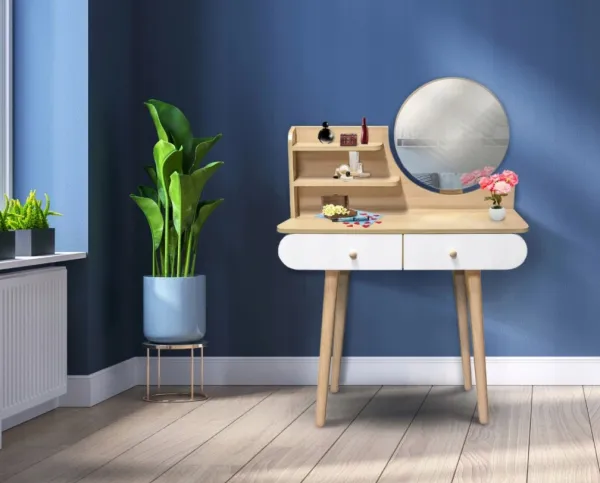 ArtJum Toaletný stolík SCANDI natural | CM-891937