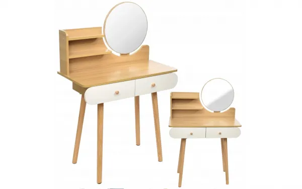 ArtJum Toaletný stolík SCANDI natural | CM-891937