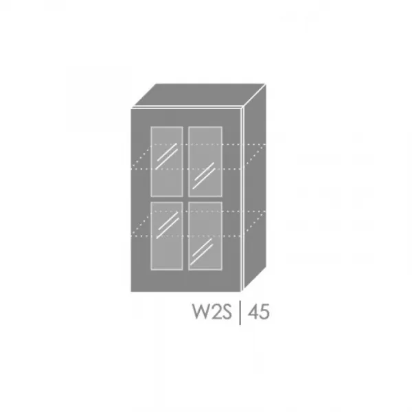 ArtExt Kuchynská skrinka horná, W2S/45 Forli Farba korpusu: Grey