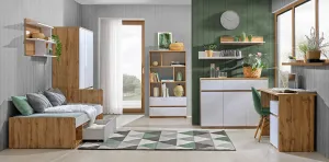 Dolmar Posteľ ARCHA AR9 | 90 x 195 cm Farba: Biela